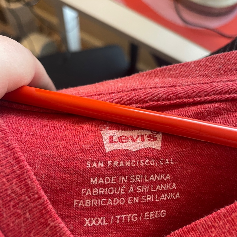 2 Levi’s Big & Tall T-Shirts - Picture 3 of 6